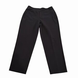 Athleta Endless High Rise Pant Size 14 Black Pull On #533636 Stretch Office